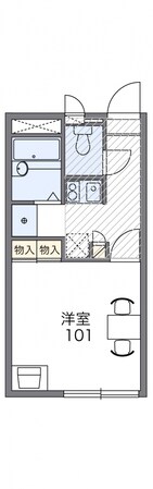 レオパレスイーストハウスの物件間取画像